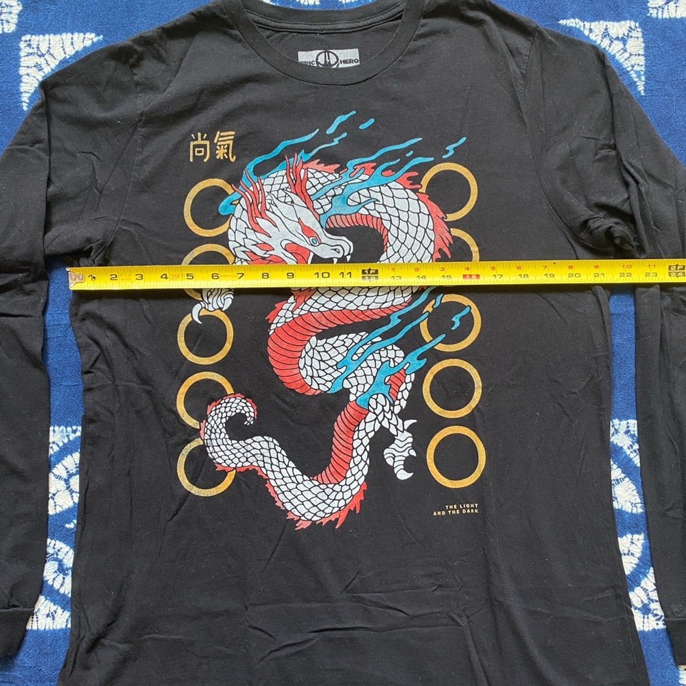 Nerd Riot/Epic Hero’s Shang Chi “The Great Protector” long sleeve t-shirt XL - Picture 4 of 7